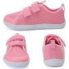 WateLves Toddler Little Kid Wide Barefoot The First Walking Shoes Girls Boys Breathable Lightweight Splay Naturally Minimalist Sneakers(Pink)