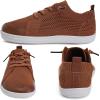 WateLves Toddler Little Kids Wide Barefoot Shoes Boys Girls Minimalist Sneakers Lightweight Breathable Walking Shoes | Naturally Splay | Flexible Fit(Brown)