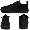 WateLves Toddler Little Kids Wide Barefoot Shoes Boys Girls Minimalist Sneakers Lightweight Breathable Walking Shoes | Naturally Splay | Flexible Fit(Classic Black)