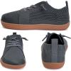 WateLves Toddler Little Kids Wide Barefoot Shoes Boys Girls Minimalist Sneakers Lightweight Breathable Walking Shoes | Naturally Splay | Flexible Fit(Dark Gray)