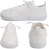 WateLves Toddler Little Kids Wide Barefoot Shoes Boys Girls Minimalist Sneakers Lightweight Breathable Walking Shoes | Naturally Splay | Flexible Fit(White)
