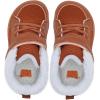 WateLves Toddler Little Kids Wide Barefoot Shoes Boys Girls Winter High Top Minimalist Sneakers Faux Fur Ankle Boots Warm Walking Shoes for Indoor Outdoor | Naturally Splay | Flexible Fit(Fur/Brown)