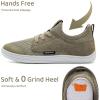 WateLves Toddler Little/Big Kid Wide Barefoot Shoes Boys Girls Minimalist Sneakers Splay Naturally Lightweight Breathable Running Tennis Shoes(Light Green)