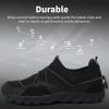 WateLves Water Shoes Mens Womens Barefoot Beach Shoes Casual Slip-On Shoes for Trail Running Walking Hiking Climbing(Black)