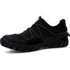 WateLves Water Shoes Mens Womens Barefoot Beach Shoes Casual Slip-On Shoes for Trail Running Walking Hiking Climbing(Black)