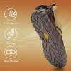 WateLves Water Shoes Mens Womens Barefoot Beach Shoes Casual Slip-On Shoes for Trail Running Walking Hiking Climbing(Yellow)