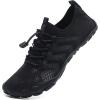 WateLves Water Shoes Mens Womens Barefoot Quick-Dry Aqua Sock Outdoor Athletic Sport Shoes for Swim Beach Pool Hiking Surfing Walking(Arrow Black)