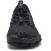 WateLves Water Shoes Mens Womens Barefoot Quick-Dry Aqua Sock Outdoor Athletic Sport Shoes for Swim Beach Pool Hiking Surfing Walking(Black)