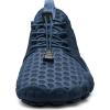 WateLves Water Shoes Mens Womens Barefoot Quick-Dry Aqua Sock Outdoor Athletic Sport Shoes for Swim Beach Pool Hiking Surfing Walking(Dark Blue)