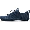 WateLves Water Shoes Mens Womens Barefoot Quick-Dry Aqua Sock Outdoor Athletic Sport Shoes for Swim Beach Pool Hiking Surfing Walking(Dark Blue)