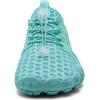 WateLves Water Shoes Mens Womens Barefoot Quick-Dry Aqua Sock Outdoor Athletic Sport Shoes for Swim Beach Pool Hiking Surfing Walking(Moon Green)