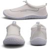 WateLves Water Shoes Womens Mens Multi-Purpose Barefoot Shoes Beach Swim Yoga Aqua Socks with Adjustable Buckle Thick Sole for Indoor Outdoor(Beige)