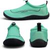 WateLves Water Shoes Womens Mens Multi-Purpose Barefoot Shoes Beach Swim Yoga Aqua Socks with Adjustable Buckle Thick Sole for Indoor Outdoor(Moonlight)