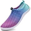 WateLves Water Shoes Womens Mens Multi-Purpose Barefoot Shoes Beach Swim Yoga Aqua Socks with Adjustable Buckle Thick Sole for Indoor Outdoor(Scale)