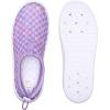 WateLves Water Shoes for Men and Women – Quick-Dry Multi-Purpose Casual Water Sneakers Slip-On with Drainage Holes – Lightweight, Non-Slip Aqua Shoes for Outdoor Water Sports(Purple Fish Scale)