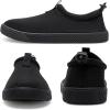 WateLves Water Shoes for Men and Women – Quick-Dry Multi-Purpose Casual Water Sneakers Slip-On with Drainage Holes – Lightweight, Non-Slip Aqua Shoes for Outdoor Water Sports(Black)