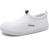 WateLves Water Shoes for Men and Women – Quick-Dry Multi-Purpose Casual Water Sneakers Slip-On with Drainage Holes – Lightweight, Non-Slip Aqua Shoes for Outdoor Water Sports(Mesh/White)