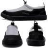 WateLves Water Shoes for Men and Women – Quick-Dry Multi-Purpose Casual Water Sneakers Slip-On with Drainage Holes – Lightweight, Non-Slip Aqua Shoes for Outdoor Water Sports(Grey)