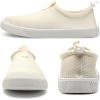 WateLves Water Shoes for Men and Women – Quick-Dry Multi-Purpose Casual Water Sneakers Slip-On with Drainage Holes – Lightweight, Non-Slip Aqua Shoes for Outdoor Water Sports(Beige)