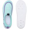 WateLves Water Shoes for Men and Women – Quick-Dry Multi-Purpose Casual Water Sneakers Slip-On with Drainage Holes – Lightweight, Non-Slip Aqua Shoes for Outdoor Water Sports(Green/Purple)