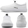 WateLves Water Shoes for Men and Women – Quick-Dry Multi-Purpose Casual Water Sneakers Slip-On with Drainage Holes – Lightweight, Non-Slip Aqua Shoes for Outdoor Water Sports(Mesh/White)