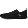 WateLves Water Shoes for Women Men Swim Beach Aqua Socks Quick Dry Barefoot House Slippers Travel Shoes with Adjustable Magic Tape for Pool Diving Boating Yoga Surf(A-black)