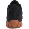 WateLves Water-Shoes-Lightweight-Barefoot-Walking Shoes Non-Slip, Casual-Style, Mesh Upper Aqua-Socks-Beach-Swim Shoes for Mens Womens(Stripe Black)