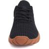 WateLves Water-Shoes-Lightweight-Barefoot-Walking Shoes Non-Slip, Casual-Style, Mesh Upper Aqua-Socks-Beach-Swim Shoes for Mens Womens(Stripe Black)