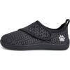 WateLves Wide Toddler Water Shoes Boys Girls Barefoot Shoes Lightweight Beach Swim Zero Drop Sole Summer Aqua Sandals(Black Gray)