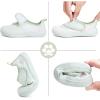 WateLves Wide Toddler Water Shoes Boys Girls Barefoot Shoes Lightweight Beach Swim Zero Drop Sole Summer Aqua Sandals(Coconut Milk)