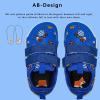 WateLves Wide Toddler Water Shoes Kids Barefoot Beach Swim Aqua Shoes Boys Girls Breathable Mesh Walking Hook and Loop Sneakers(Excavator)