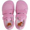 WateLves Wide Toddler Water Shoes Kids Barefoot Beach Swim Aqua Shoes Boys Girls Breathable Mesh Walking Hook and Loop Sneakers(Pink)