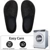 WateLves Womens & Mens Lightweight Cozy Faux Furry House Slippers – Rubber Sole Slip On Sock Shoes – Foldable Travel Slippers – Indoor & Outdoor(Diamond/Colorful)
