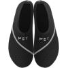 WateLves Womens and Mens Kids Water Shoes Barefoot Quick-Dry Aqua Socks for Beach Swim Surf Yoga Exercise (DXB-Black, XXL)