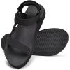 WateLves Womens-Sport-Sandals Outdoor Hiking Sandals with-Arch-Support Comfortable Webbing-Water-Athletic Beach-Sandals for Travel-Walking-Trekking-Camping（848-Carbon black,40）