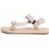 WateLves Womens-Sport-Sandals Outdoor Hiking Sandals with-Arch-Support Comfortable Webbing-Water-Athletic Beach-Sandals for Travel-Walking-Trekking-Camping(Brown  Beige)