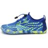 Water Shoes for Men Barefoot Quick-Dry Aqua Sock Outdoor Athletic Sport Shoes for Kayaking, Boating, Hiking, Surfing, Walking(202-dark Blue)