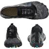 Water Shoes for Men Barefoot Quick-Dry Aqua Sock Outdoor Athletic Sport Shoes for Kayaking, Boating, Hiking, Surfing, Walking(A-grey/Black)