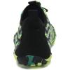 Water Shoes for Men Barefoot Quick-Dry Aqua Sock Outdoor Athletic Sport Shoes for Kayaking, Boating, Hiking, Surfing, Walking(Black/Green)