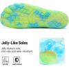 Water Shoes for Men Barefoot Quick-Dry Aqua Sock Outdoor Athletic Sport Shoes for Kayaking, Boating, Hiking, Surfing, Walking(Blue/Green)