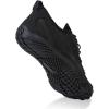 Water Shoes for Men Barefoot Quick-Dry Aqua Sock Outdoor Athletic Sport Shoes for Kayaking, Boating, Hiking, Surfing, Walking(M-black)