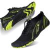 Water Shoes for Men Barefoot Quick-Dry Aqua Sock Outdoor Athletic Sport Shoes for Kayaking, Boating, Hiking, Surfing, Walking(M-green)