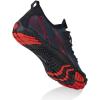Water Shoes for Men Barefoot Quick-Dry Aqua Sock Outdoor Athletic Sport Shoes for Kayaking, Boating, Hiking, Surfing, Walking(M-red/Blue)