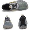 Water Shoes for Men Barefoot Quick-Dry Aqua Sock Outdoor Athletic Sport Shoes for Kayaking, Boating, Hiking, Surfing, Walking(N-light Grey)