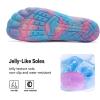 Water Shoes for Men Barefoot Quick-Dry Aqua Sock Outdoor Athletic Sport Shoes for Kayaking, Boating, Hiking, Surfing, Walking(Pink/Blue)