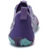 Water Shoes for Men Barefoot Quick-Dry Aqua Sock Outdoor Athletic Sport Shoes for Kayaking, Boating, Hiking, Surfing, Walking(Purple)
