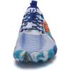Water Shoes for Men Barefoot Quick-Dry Aqua Sock Outdoor Athletic Sport Shoes for Kayaking, Boating, Hiking, Surfing, Walking(White/Blue)