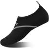 WateLves Womens and Mens Kids Water Shoes Barefoot Quick-Dry Aqua Socks for Beach Swim Surf Yoga Exercise (DXB-Black, S)