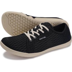 WHITIN Men’s Amphibious Water Shoes | Quick Drying | Casual-Style Inspired(Black Beige)