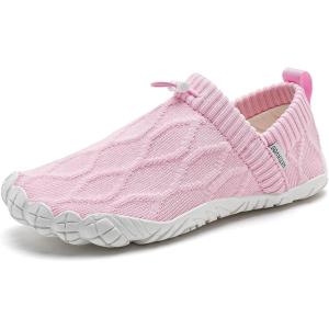 WateLves Barefoot Water Shoes Women Men Minimalist Comfortable Walking Shoes Beach Outdoor Running Sneakers(Light Pink)